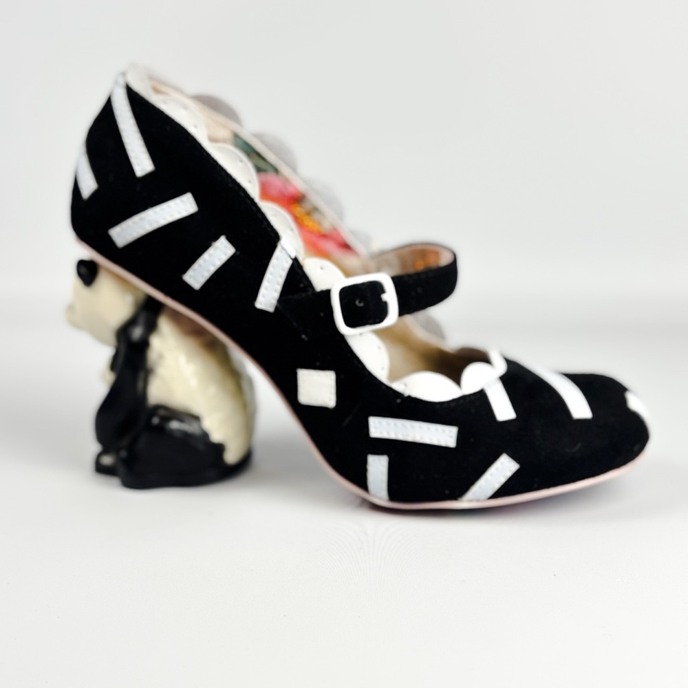 Irregular Choice “Yang Guang” Panda Heels – Rare Sculpted Panda Family Design
